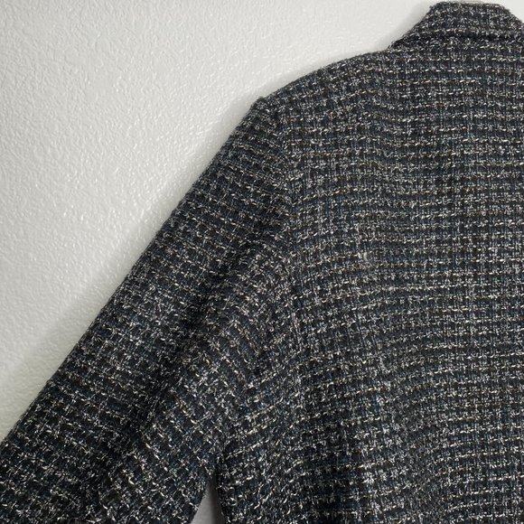 Lane Bryant Black and White Tweed Blazer - Picture 11 of 13